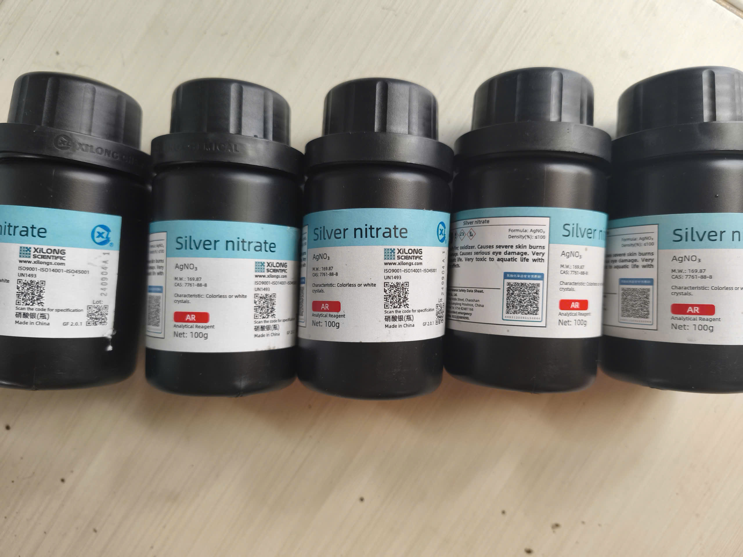 Silver Nitrate (Bạc Nitrat) – AgNO3